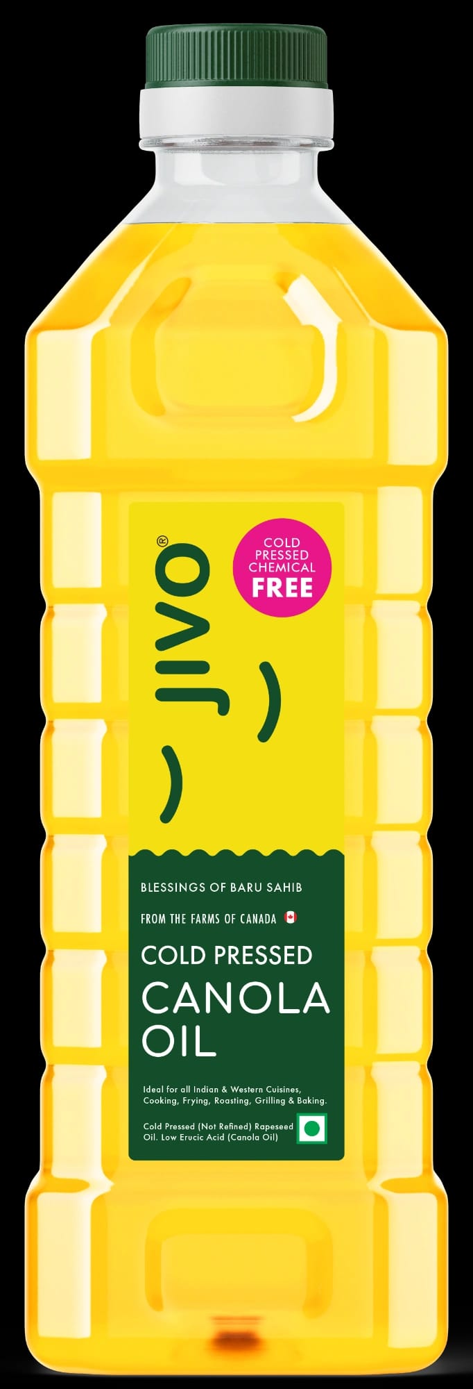 Jivo cold pressed canola oil — 1 Litre