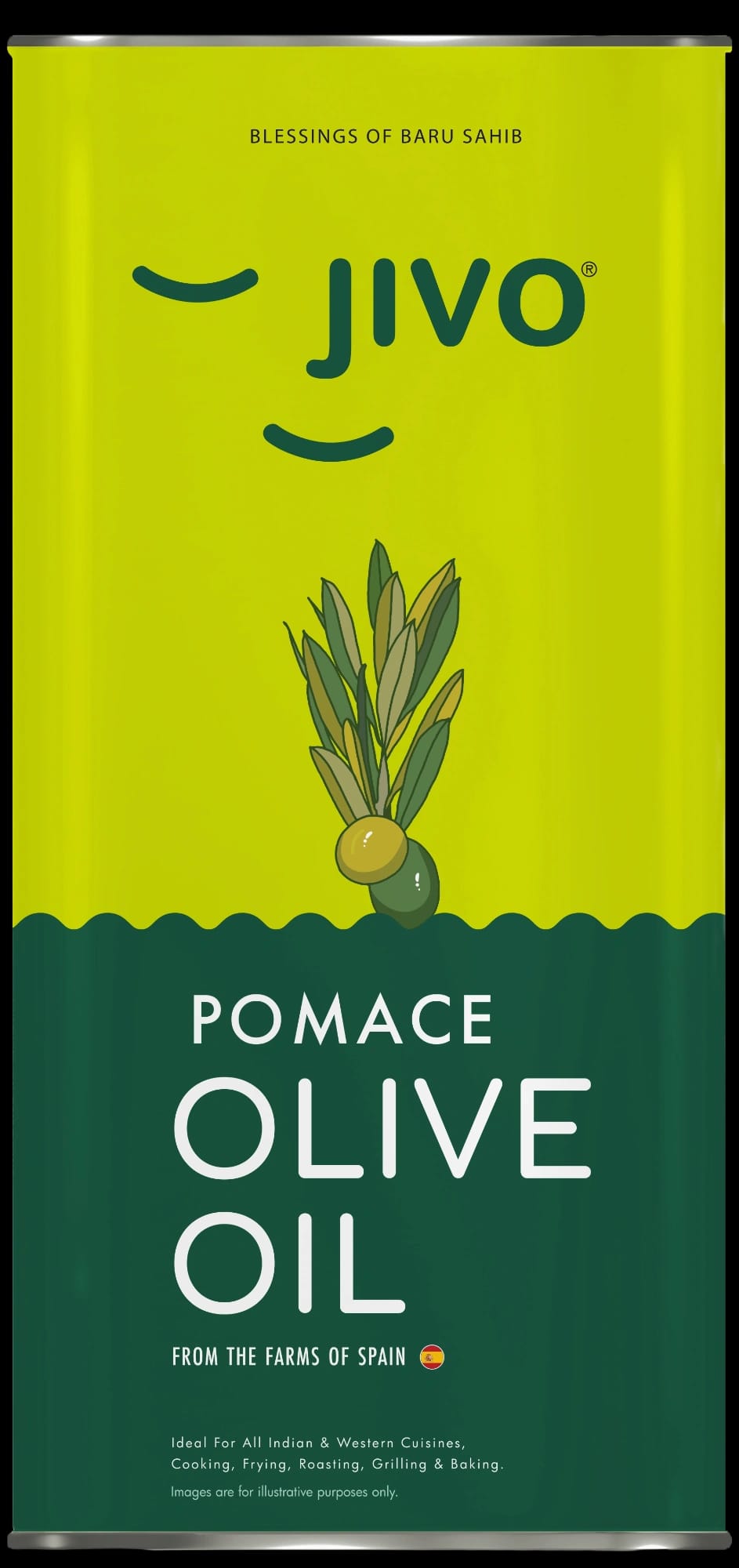 Jivo olive oil — 5 Litre