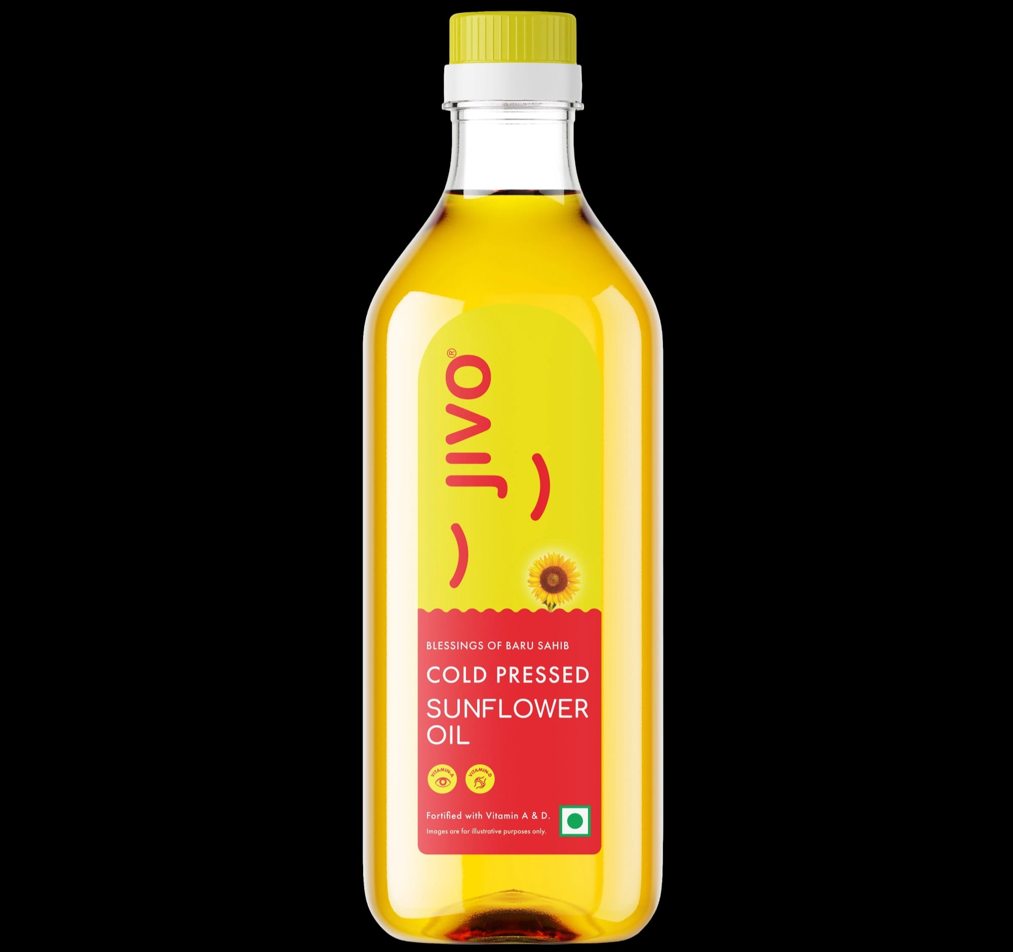 Jivo cold pressed sunflower oil — 500 ml