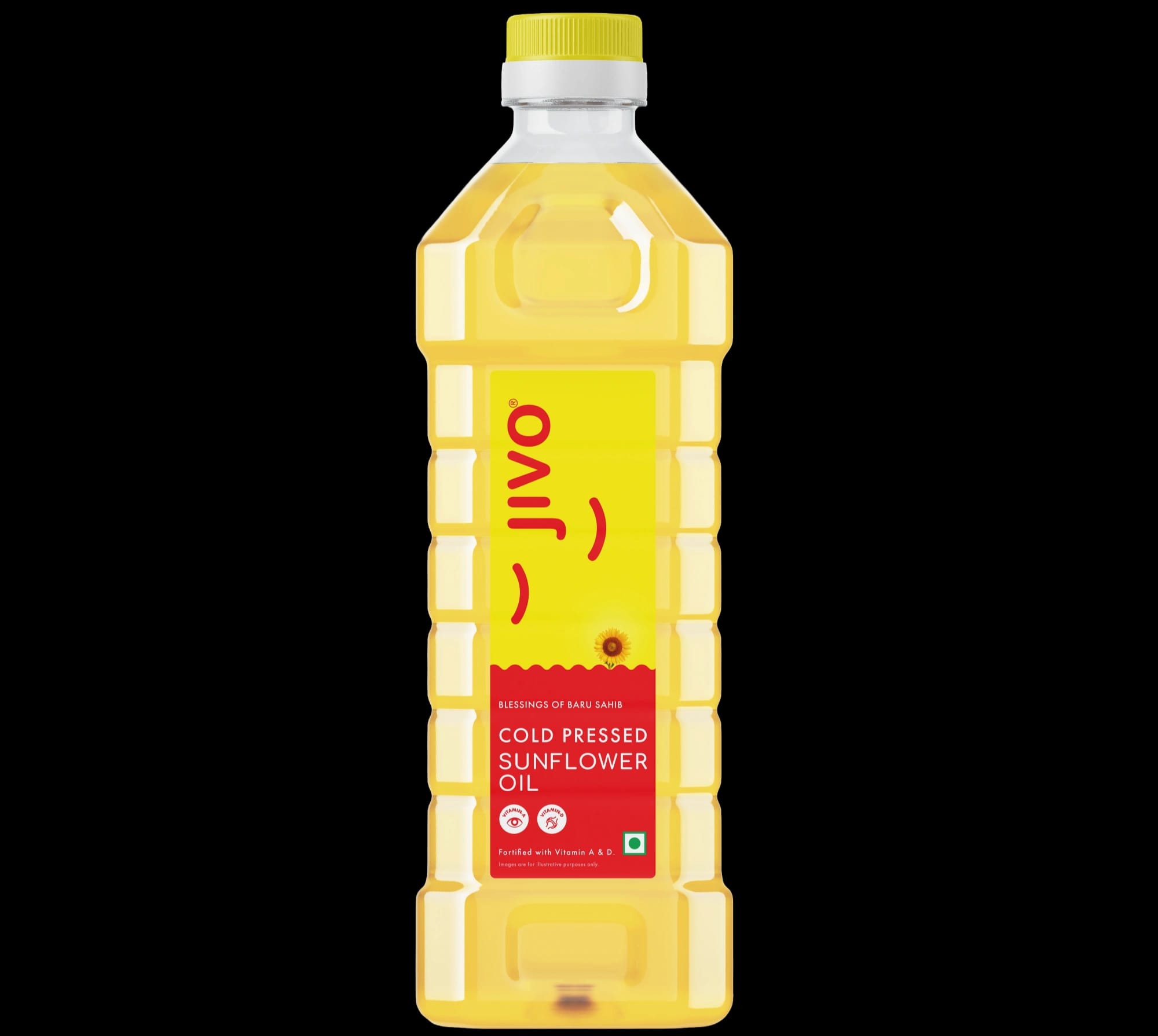 Jivo cold pressed sunflower oil — 1 Litre