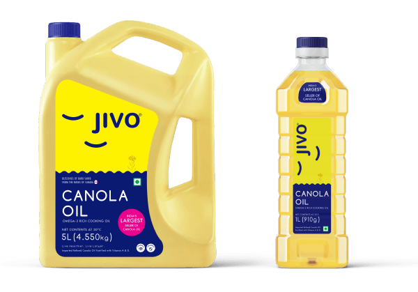 Refined canola oil